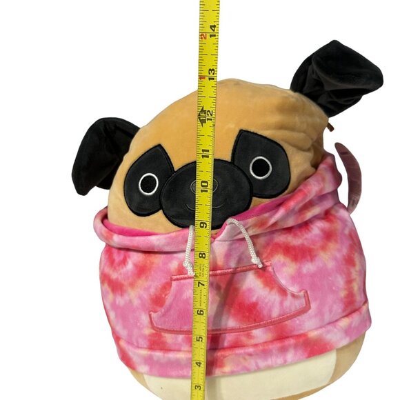 Original Squishmallows 2021 Prince with tags 12” brown plush with pink hoodie - Picture 8 of 9